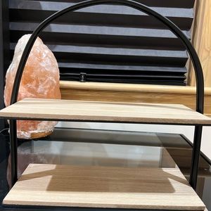 2 tiered mini shelf